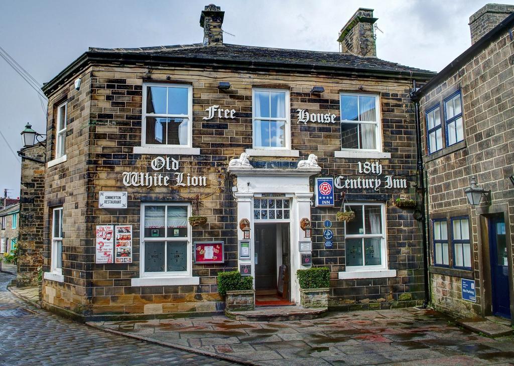 The Old White Lion Hotel Haworth Exteriör bild