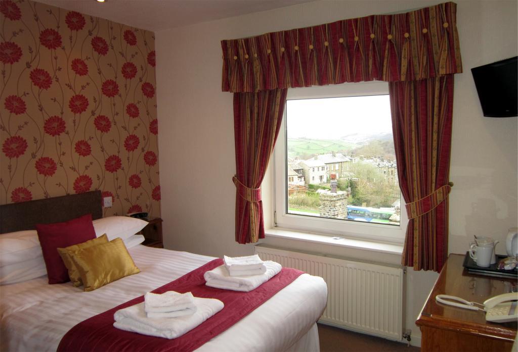 The Old White Lion Hotel Haworth Rum bild